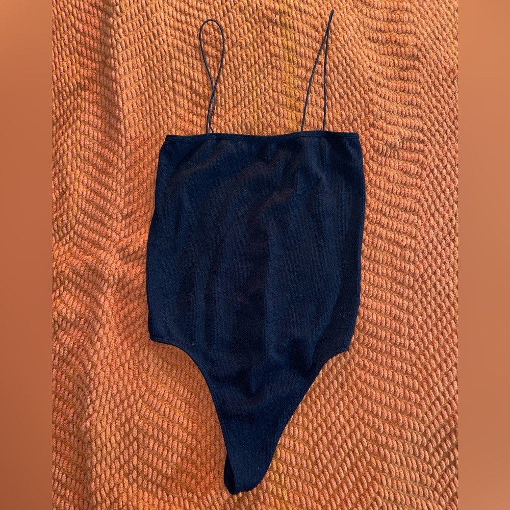 PacSun Basics Black Bodysuit